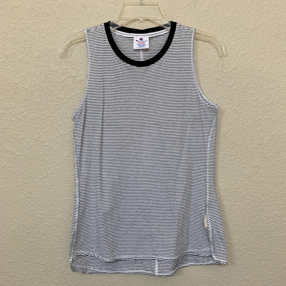 Champion European Fit Striped Tank Top